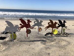 Holiday Ornaments Beach Photo