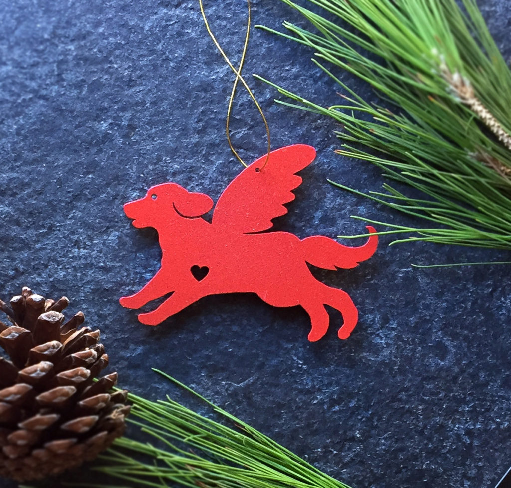 Retriever Pet Angel Ornament