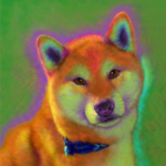 Shiba Inu Custom Painting