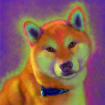 Shiba Inu Custom Painting