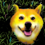 Shiba Inu Pop Art Portrait