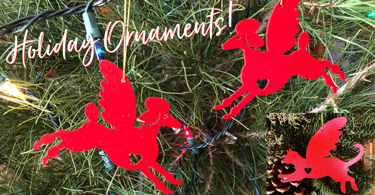 Poodle Holiday Ornaments Photo
