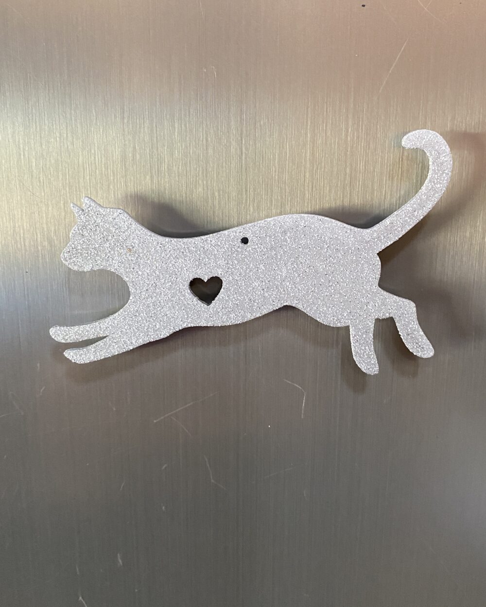 Whte Sparkle Cat