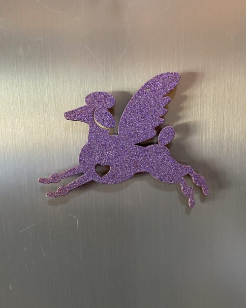 purple winged Poodle